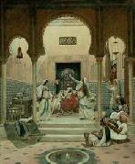 unknow artist Arab or Arabic people and life. Orientalism oil paintings  326 Germany oil painting artist